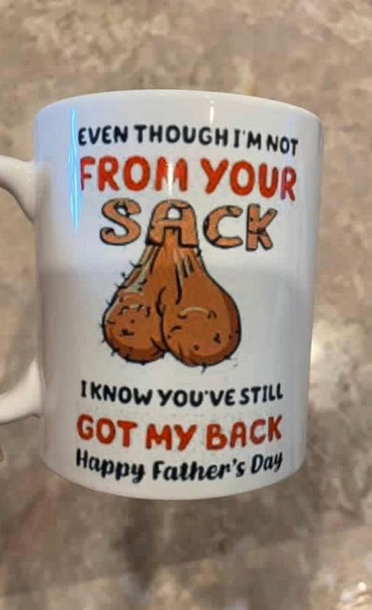 Sack coffee mug