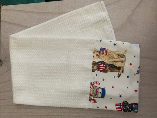 America and Fourth of July towels